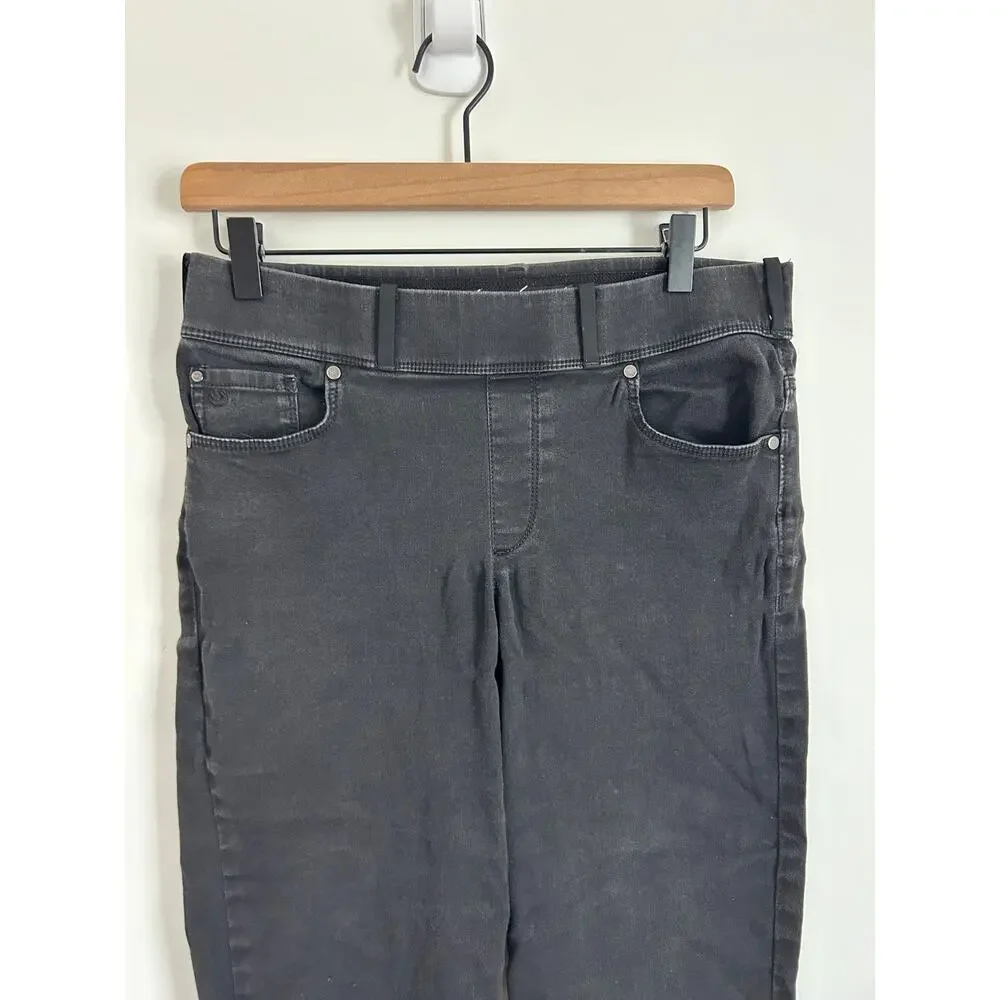 Gloria Vanderbilt Slimming Effect Black Avery Ponte Slim Pull On Pants Size 8
